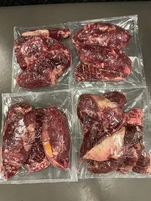 K - Two Rivers Beef Ribeye Roll Steak - Fat Added, Needle Tenderized - 10.3 lb (4 Pack)
