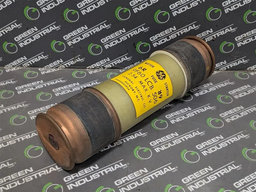 General Electric EJ-2D 9F60LCB506 Motor Starter Fuse Curve 6R 580A Used