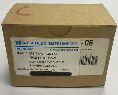 New | in-Stock CROMPTON 253-TVAU-PQMT-C6 Transducers Ohio US | Surplus Asset Holdings #1233881