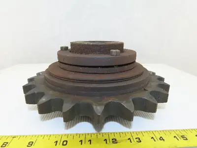 Morse 700-A Torque Limiter #100 Roller Chain Sprocket 22T 1.25" Pitch 2" Bore