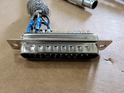 D-Sub Cable 104 pins Female to 25 pins Male Connector