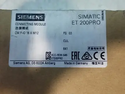 USED 2017 SIEMENS 6ES71944DD000AA0