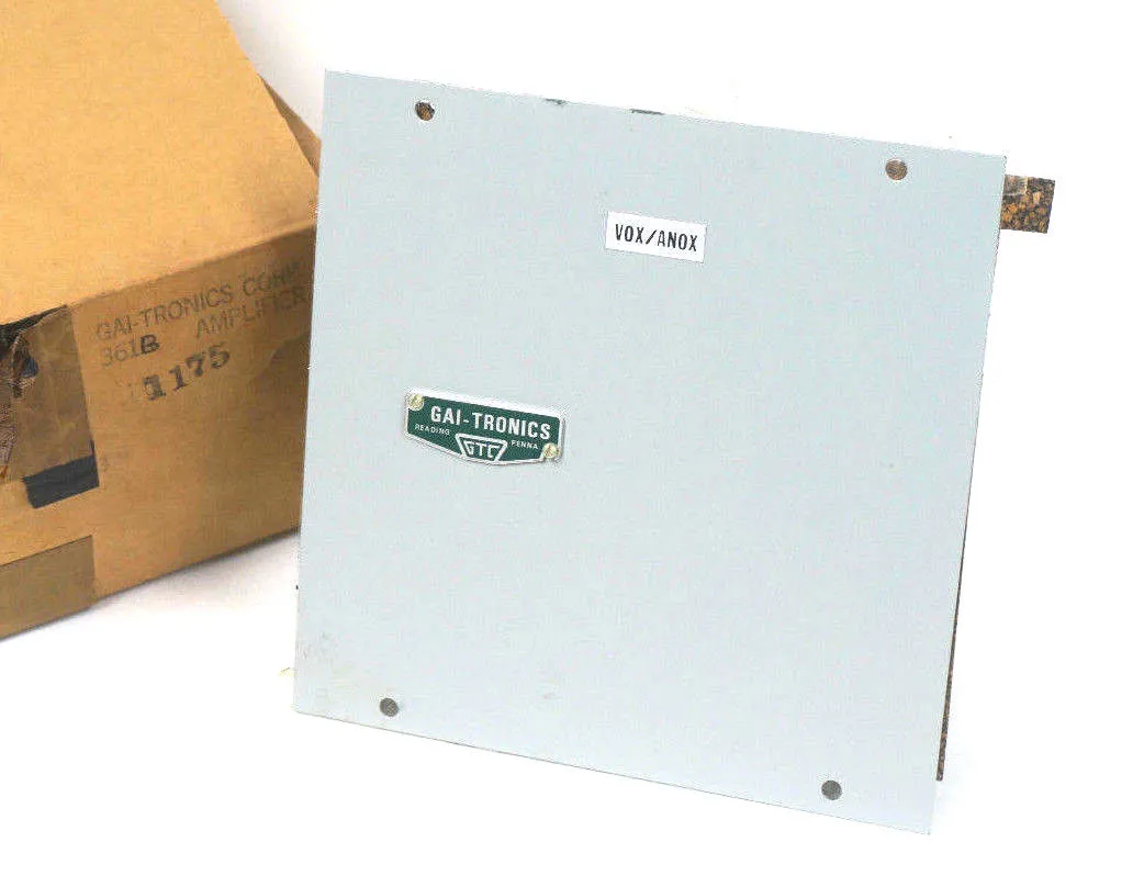 NEW GAI TRONICS 361B RELAY AMPLIFIER 1175