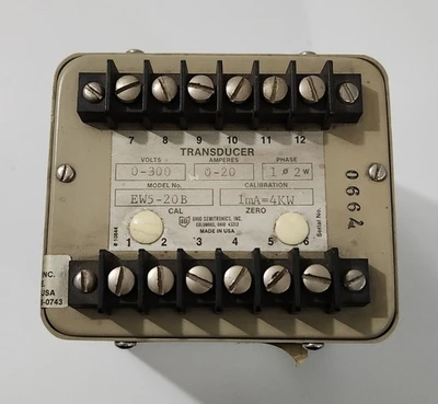 USED OHIO SEMITRONICS EW5-20B