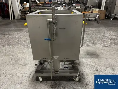 USED Sartorius 200 Liter Sartorius Palletank for Mixing Jacketed