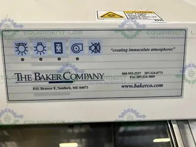 USED BAKER STERILGARD III ADVANCE SG403A CLASS II TYPE A2 BIO SAFETY CABINET 4 FT