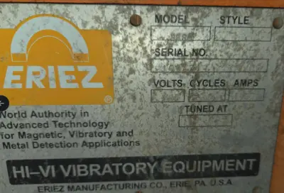 2008 ERIEZ MAGNETICS BF 86 Conveyor | Alan Ross Machinery (4)