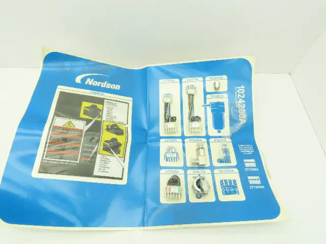 Nordson 1059864A Warning Decal Problue Kit For Melters Not Complete