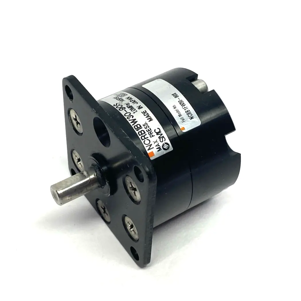 Used SMC Pneumatic Rotary Actuator, Single Vane, Double Shaft, 30mm Rotary Actuators Michigan US | Maverick Industrial Sales #1394887