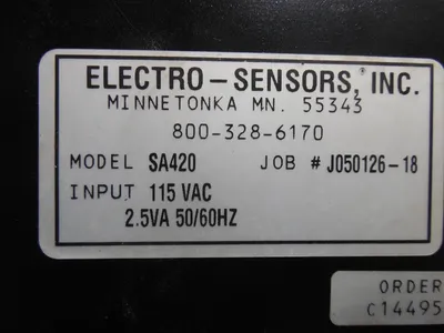 Electro-Sensors Inc. SA420 Digital Signal Conditioner Module Used