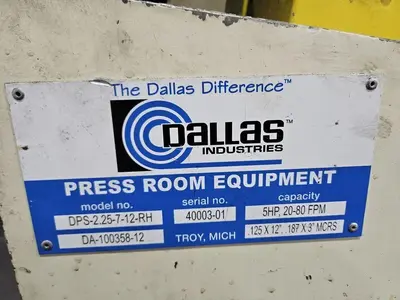 COE COE DALLAS CWP SERVO FEED LINE Servo Feeders | Timco, Inc. (8)