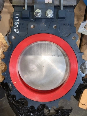 10" Allen Sherman Hoff Knife Gate Valve, New Storeroom Spare
