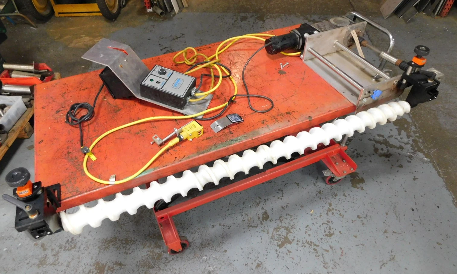 USED BOTTLE TIMER TIMING SCREW FEEDER