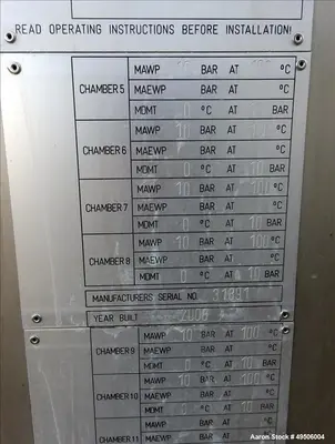 Used KRONES TL 500 FBXV Heat Exchangers Illinois US | Aaron Equipment #85048