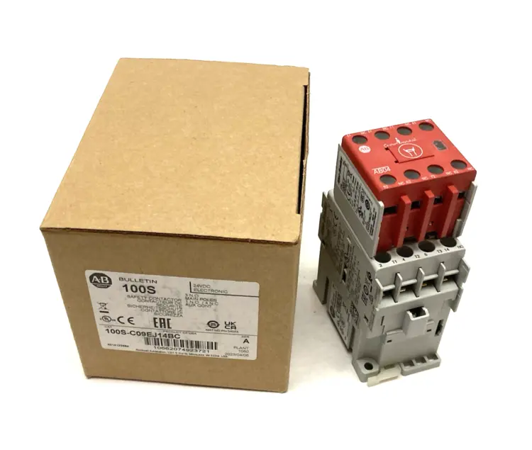 Used ALLEN-BRADLEY SER. A SAFETY CONTACTOR 3 NO MAIN, 1 NO/4 NC AUX PLC Contactors | Maverick Industrial Sales #1101476