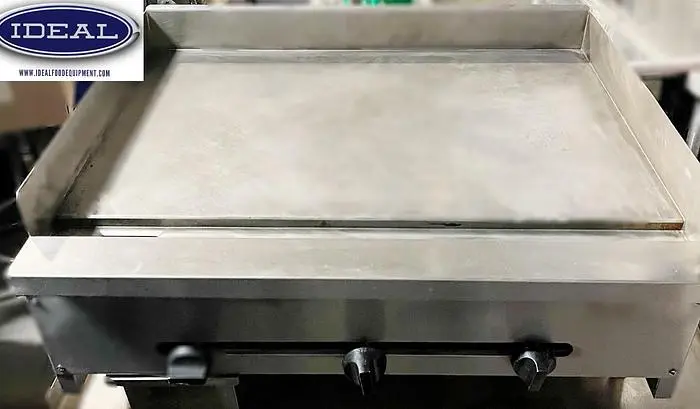 36" flat top gas/propane grill