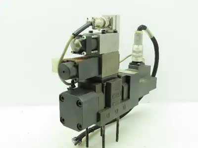 MOOG Hydrolux WSH43P10B08CZBN/IAE2 Hydraulic Proportional Servo Valve D633E713A