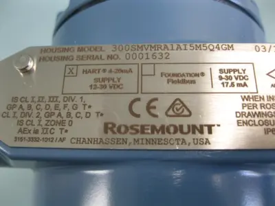 New | in-Stock Rosemount 3051SFA1G160Z0HLS2A100T72DA1A3Q8G2VMQ4QTI5M5GM Sensors New Hampshire US | Bitter End Trading #1566513
