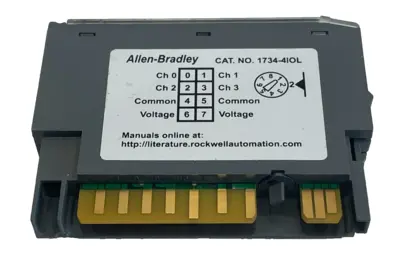 NEW ALLEN BRADLEY 1734-4IOL COMBINATION MODULE SER. A 17344I0L