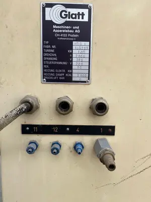 GLATT WSG-1 Dryer Fluid Bed Batch | Perry Equipment (14)