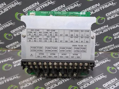 Yokogawa K9475RR-02 / K9475SR-01 O2Mation Power Ext / Relay Ext Assembly Used