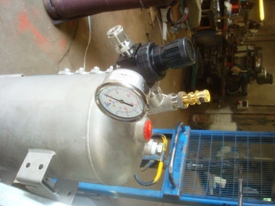 12L S/S Mechanical Seal Gas Pressurised Buffer Tank SSE 12