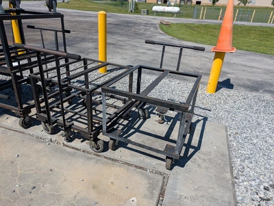 (5) Material Carts