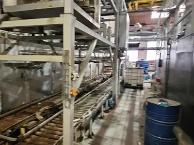 USED HOSOKAWA TWO-STAGE PLASTIC SHREDDING AND GRANULATION SYSTEM