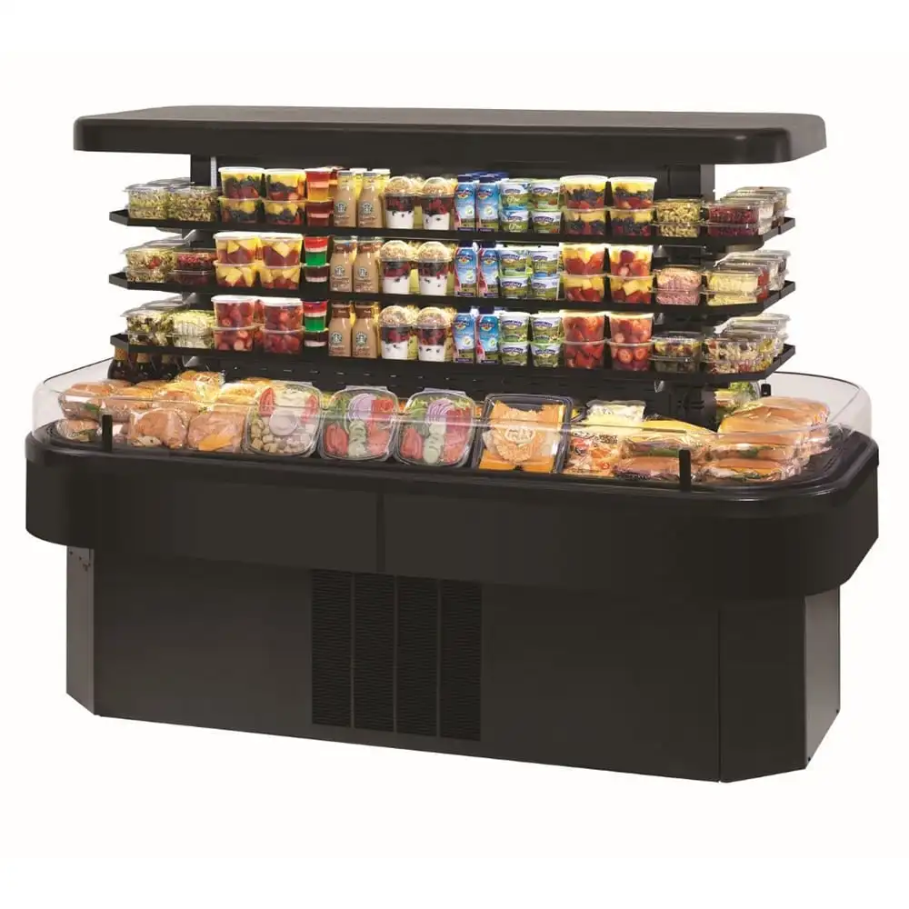 Federal EIMSS60SC-3 60" Horizontal Island Open Air Cooler W/ (4) Levels, 208-240v/1ph