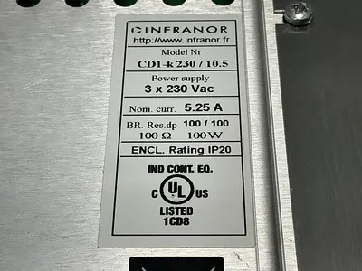 USED INFRANOR CD1-K230/10.5