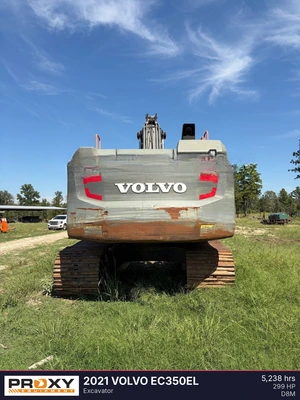 Used 2021 VOLVO EC350EL Crawler Excavators Texas US | Proxy Equipment #1663654