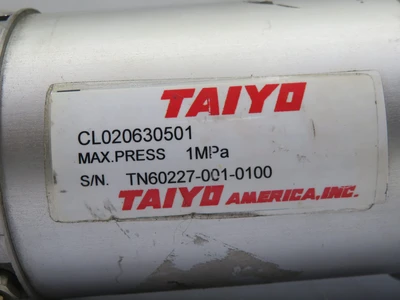 Used TAIYO _UNKNOWN_ Pneumatic Cylinders Texas US | OCO Industrial #1573219