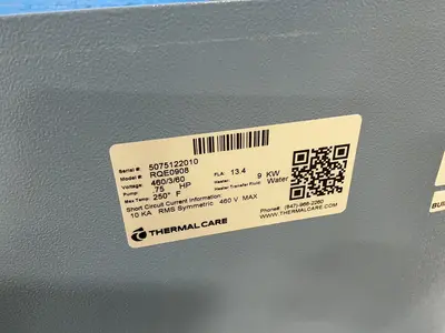 Used THERMAL CARE RQE0908 Misc Plastics Equipment Ohio US | HGR 24 #1332662
