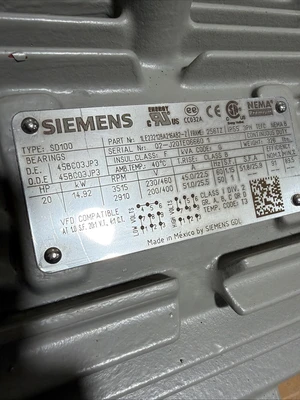 NEW Siemens 1LE23212BA216AB2-Z