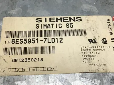 USED SIEMENS 6ES5 951-7LD12