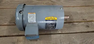Motor, 3 HP, Baldor, 3450 RPM Out, 208-230/460V (2) #S743668