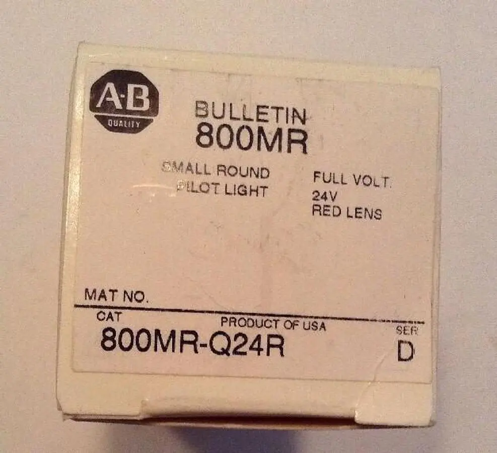 New | in-Stock ALLEN-BRADLEY 800MR-Q24R SERIES D Miscellaneous Equipment (Electrical & Power) | Surplus Asset Holdings #1190489