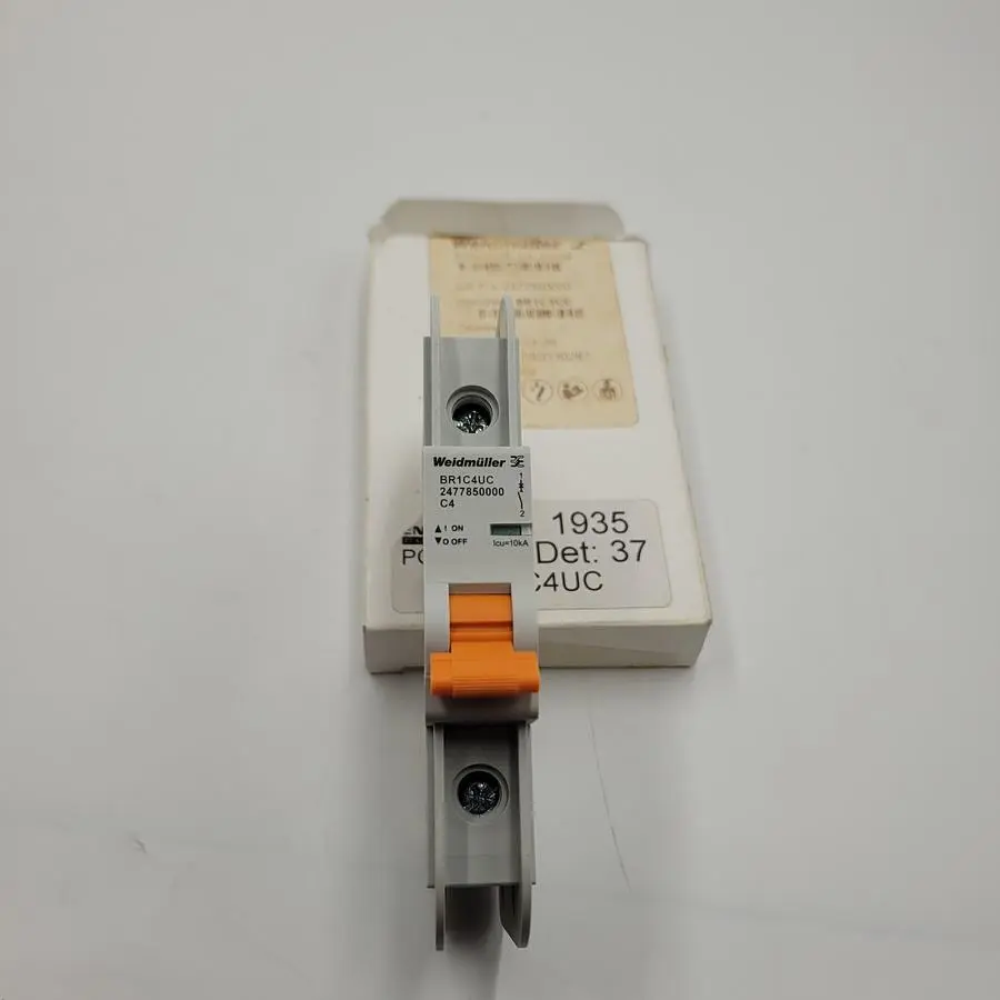 New | in-Stock WEIDMULLER WEIDMULLER P/N: 2477850000 / BR1C4UC *NEW IN BOX* Terminal Blocks | ND Industrial Surplus #1225442