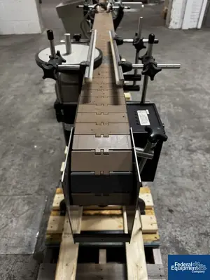 USED NJM/CLI 4" X 120" NJM CLI Slat Conveyor