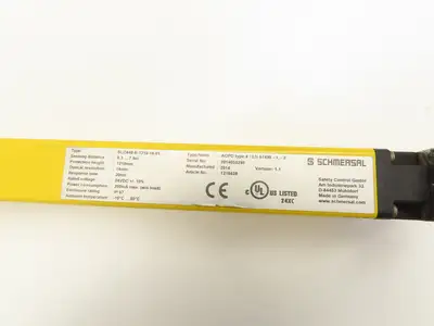 Schmersal SLC440-ER-1210-14-01 Safety Light Curtain Transmitter & Receiver Set