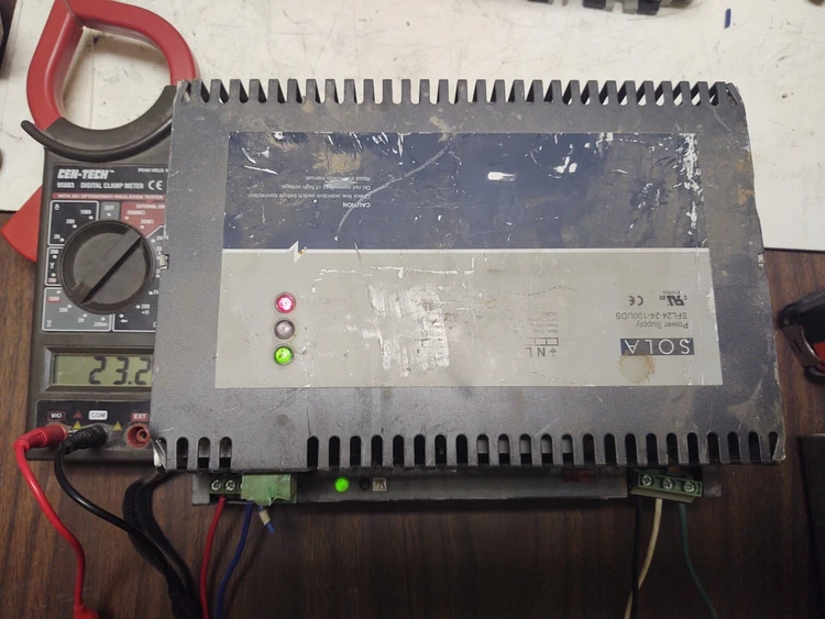Used SOLA SFL24-24-100 AC/DC Power Supplies Kentucky US | Edwards Industrial Repair #1017999