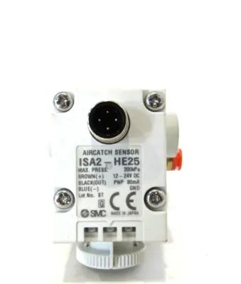NEW SMC ISA2-HE25 AIRCATCH SENSOR W/ CABLE ISA2HE25