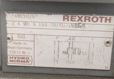 USED Rexroth 4WS2EM10-45