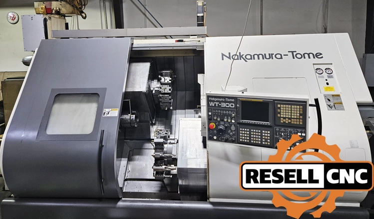Used 2005 Nakamura-Tome WT-300 5-Axis or More CNC Lathes Florida US | Resell CNC #523360