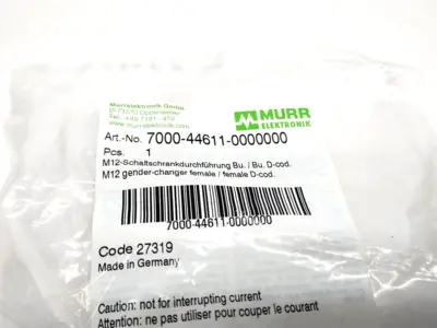 New | in-Stock Murr Elektronik 7000-44611-0000000 Connector Accessories Michigan US | Maverick Industrial Sales #1395778