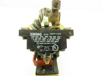 Siemens 14-193-764-586 Contactor 15HP 120VDC-220A/240VDC-210A Has Broken Base