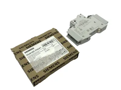 USED SIEMENS MINIATURE CIRCUIT BREAKER 1-POLE C-TRIP 240V 14KA 2A
