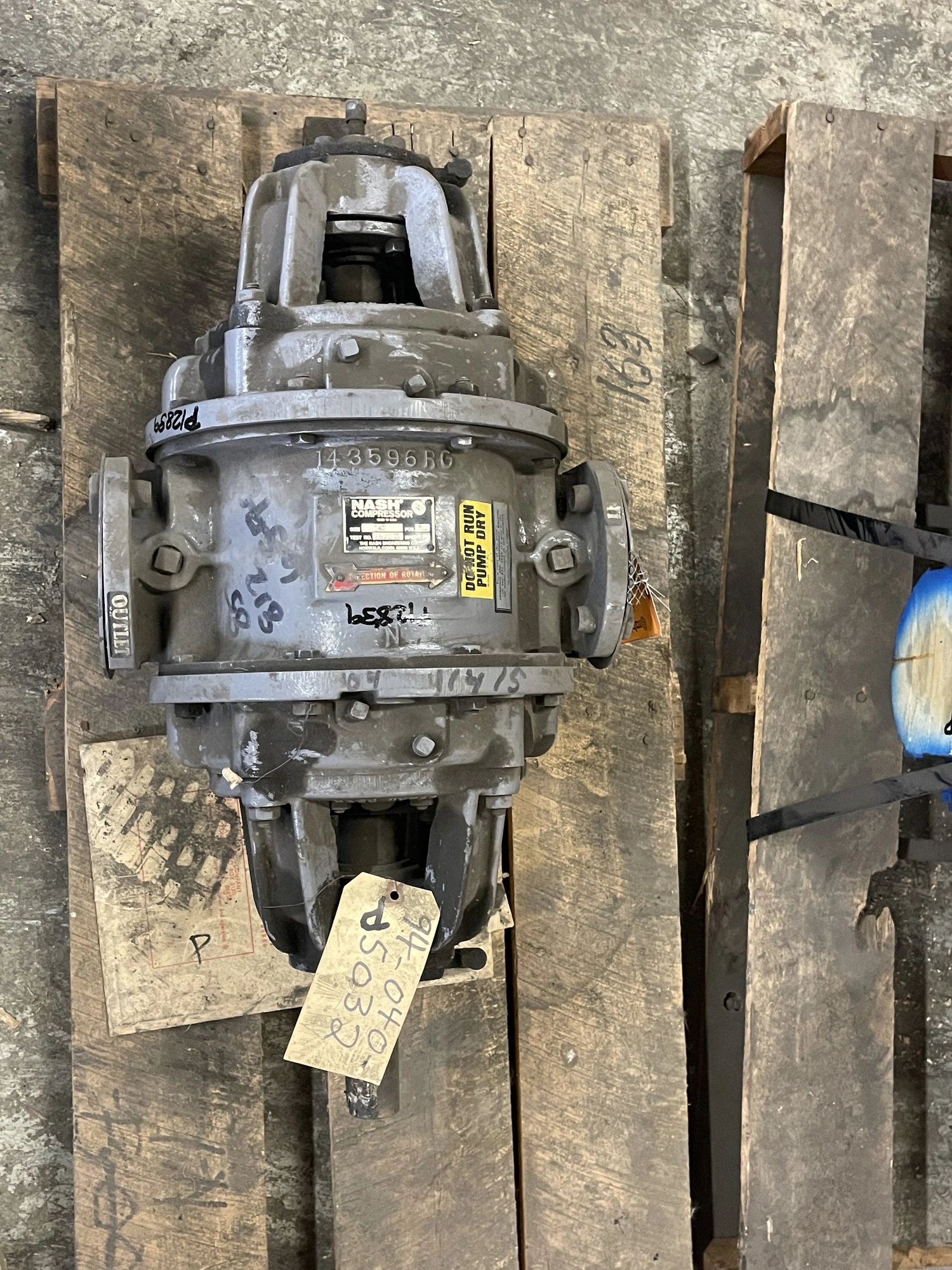 Nash size L-3 Compressor Pump New Storeroom Spare