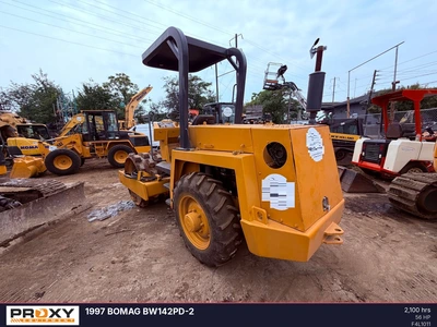 Used 1997 BOMAG BW142PD-2 Single Drum Rollers New Jersey US | Proxy Equipment #1426101