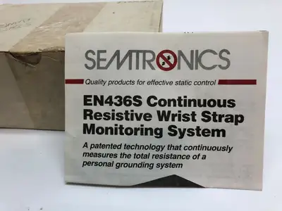 New | in-Stock Sentinel Continuous Resistive Wrist Trap Ground Monitoring ESD Testers Michigan US | Maverick Industrial Sales #1396190